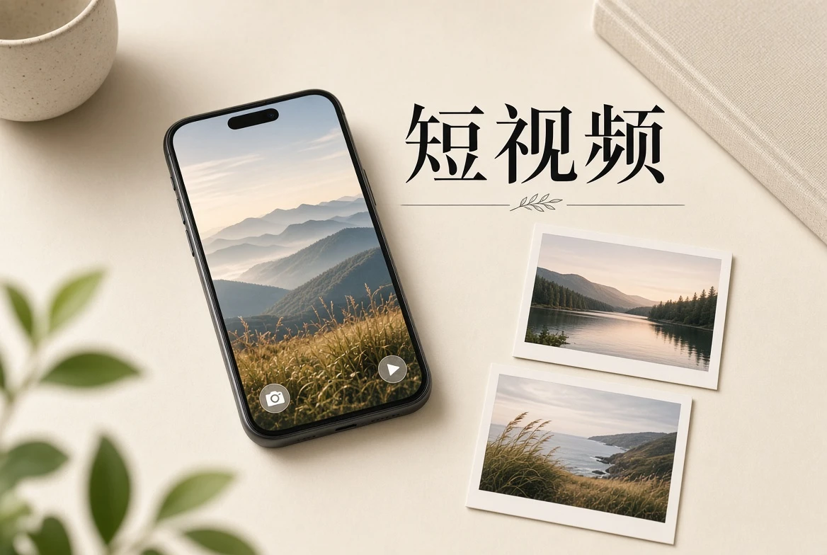 短视频导览栏目配图